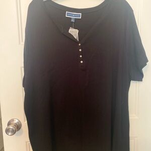 Karen Scott Women's Black Top